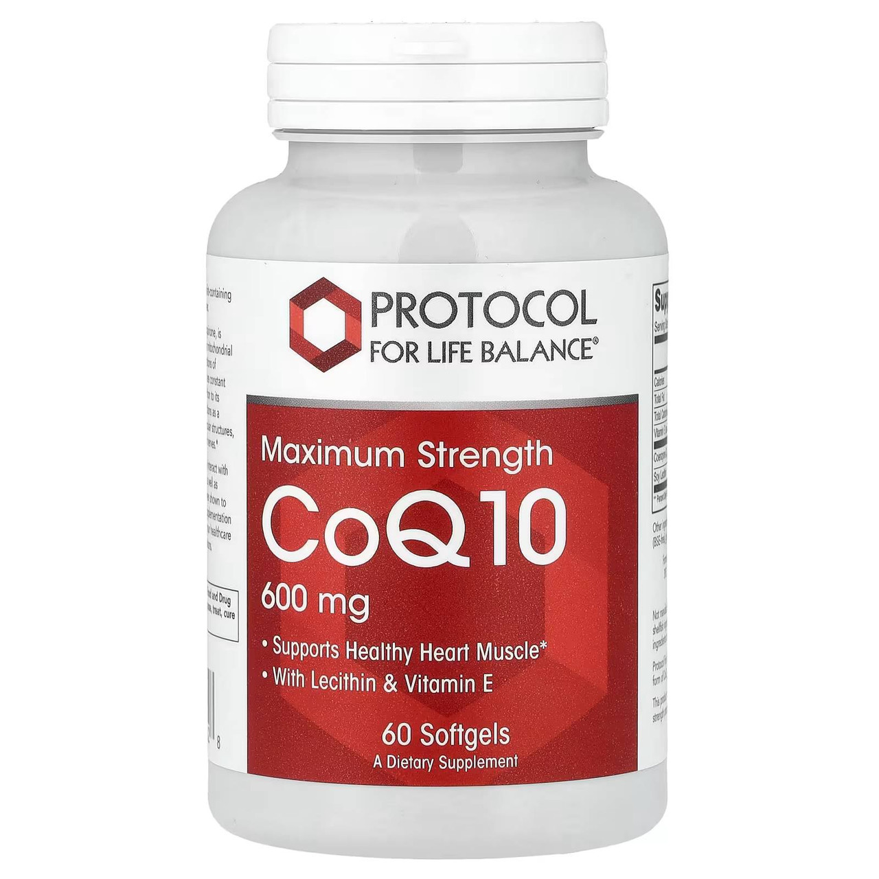 Protocol CoQ10 600mg - 60 Softgels