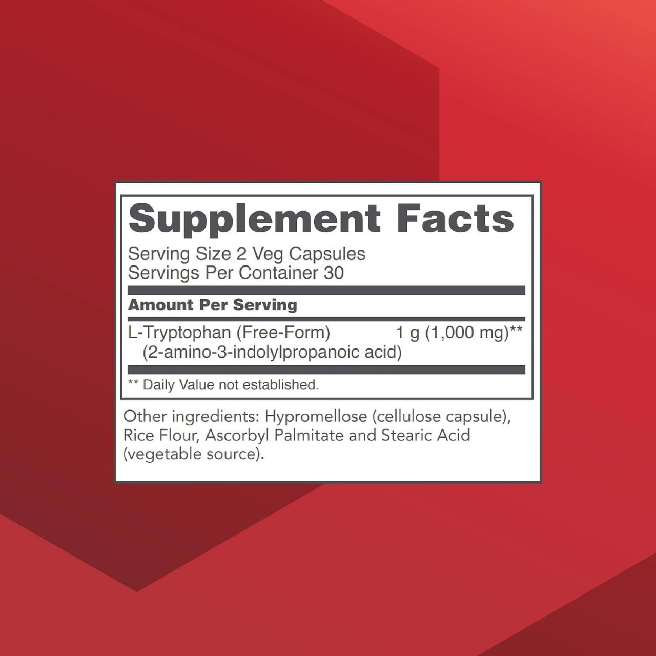 Protocol L-Tryptophan 500mg