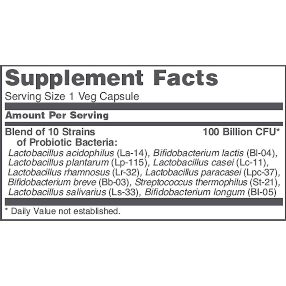 Protocol ProtoDophilus™ 100 Billion, 10 Strains - 30 Capsules