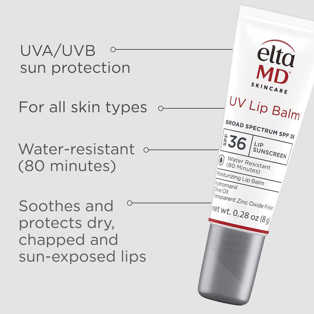 EltaMD UV Lip Balm Broad-Spectrum SPF 36 ELMD02510A BeautifiedYou.com