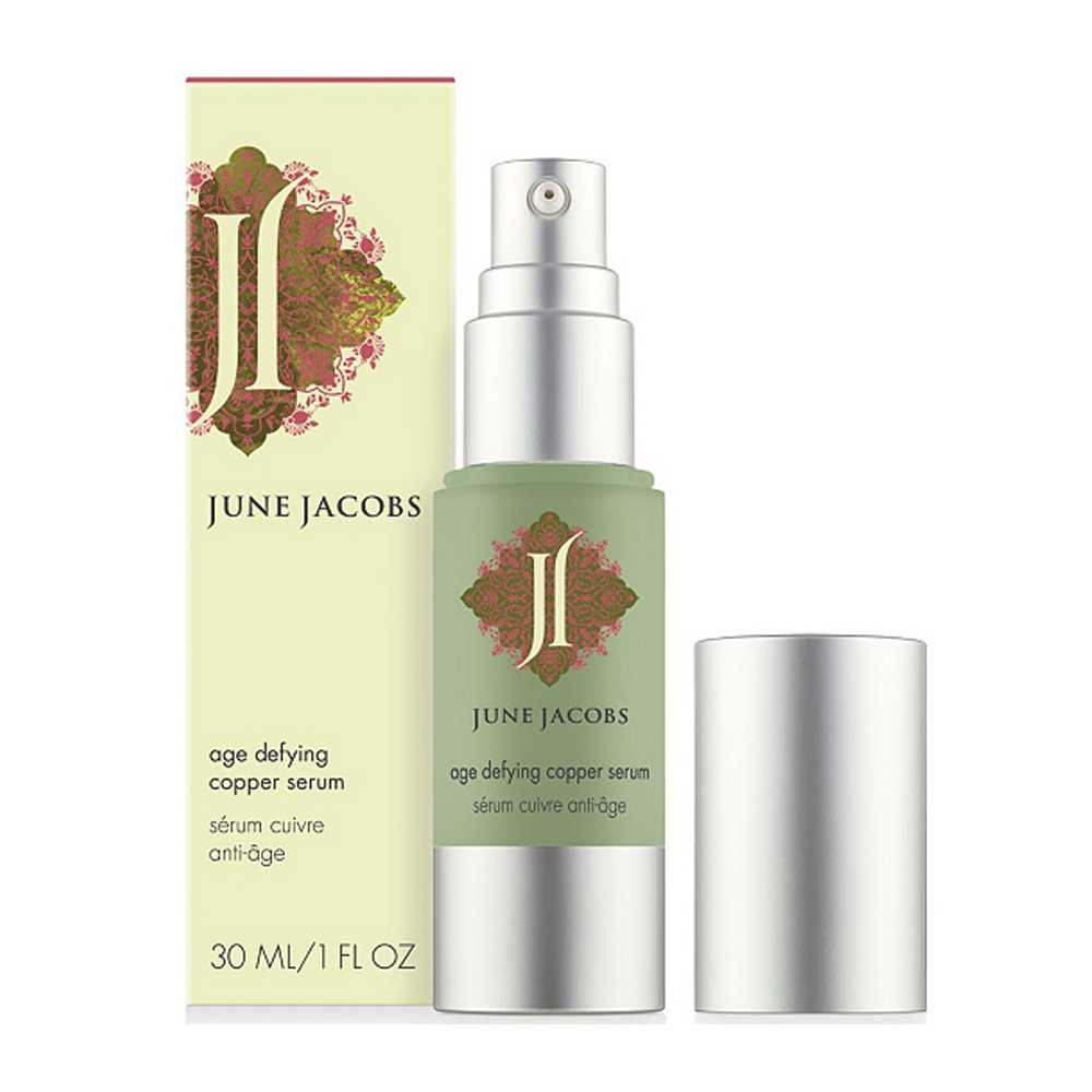 June Jacobs Age Defying Copper Serum 30 ml / 1 fl oz pump bottle with box