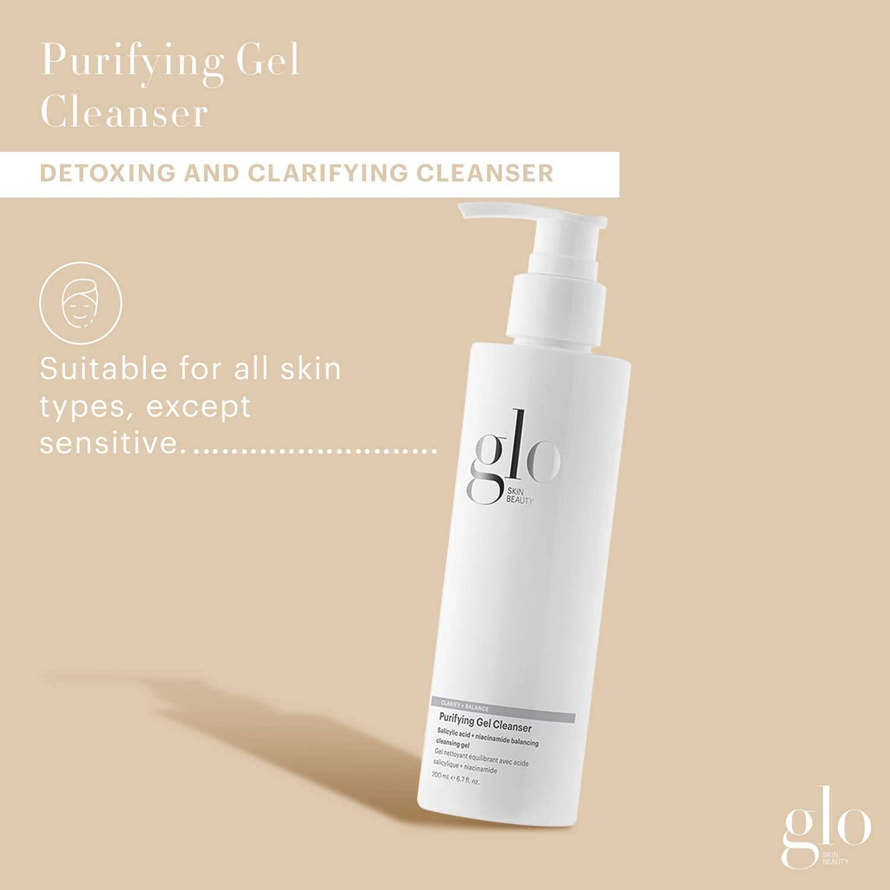 glo Skin Beauty Purifying Gel Cleanser
