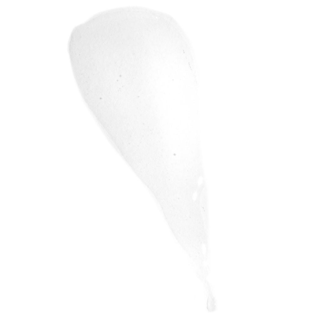 Swipe of clear facial rinse gel