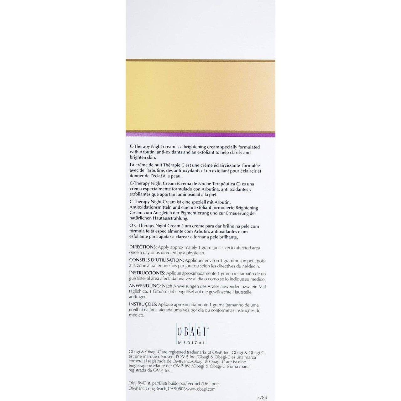 Obagi-C Therapy Night Cream FX