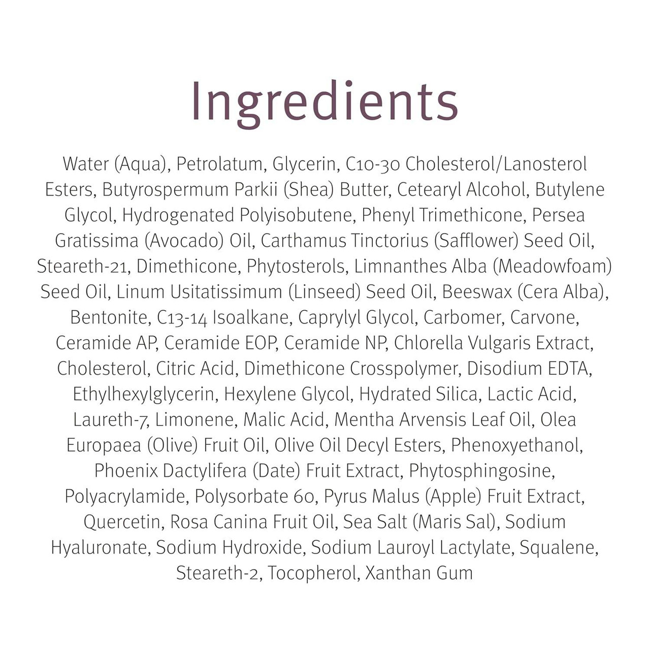 Epionce Anti-Aging Lip Renewal full ingredients list