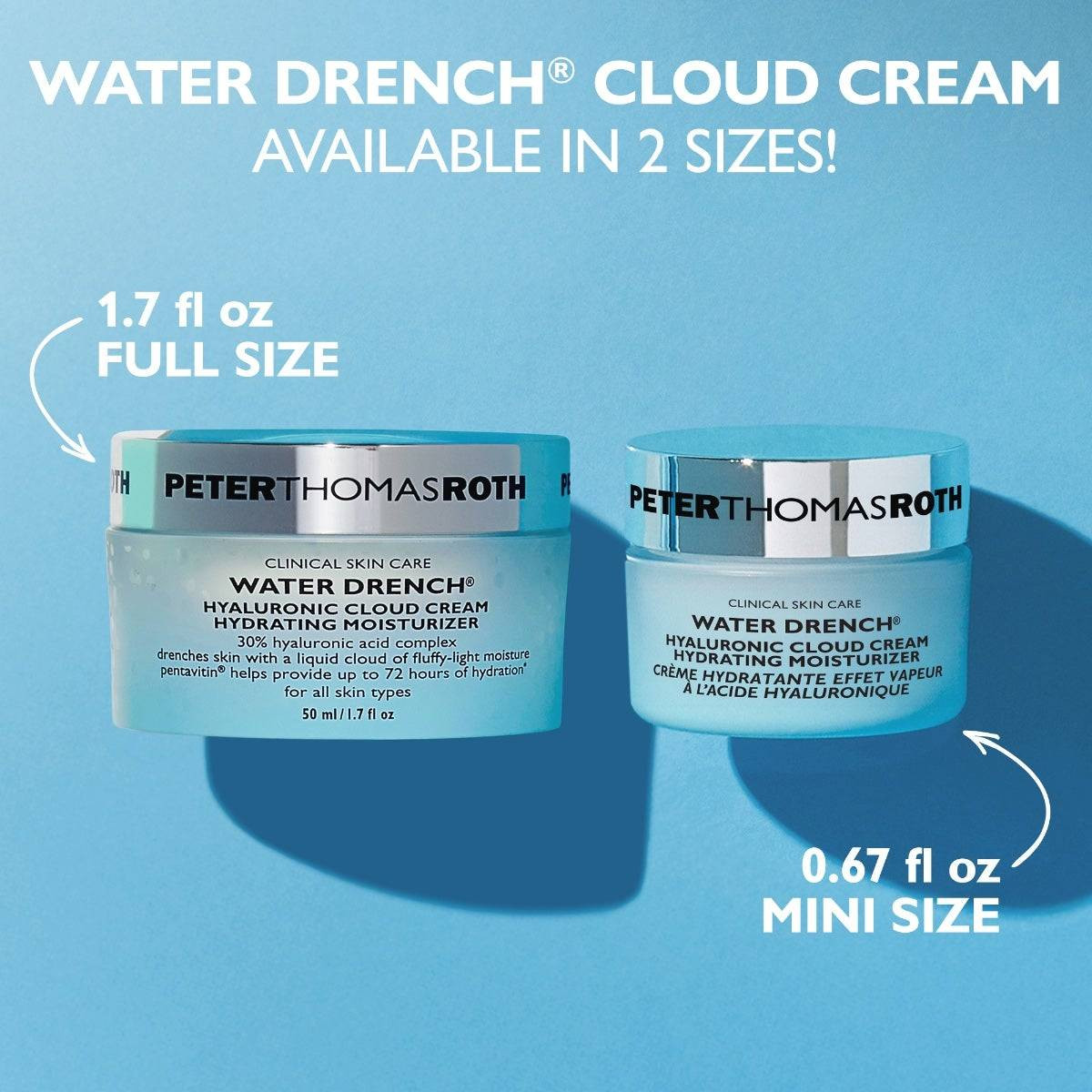 Peter Thomas Roth Water Drench Hyaluronic Cloud Cream Hydrating Moisturizer