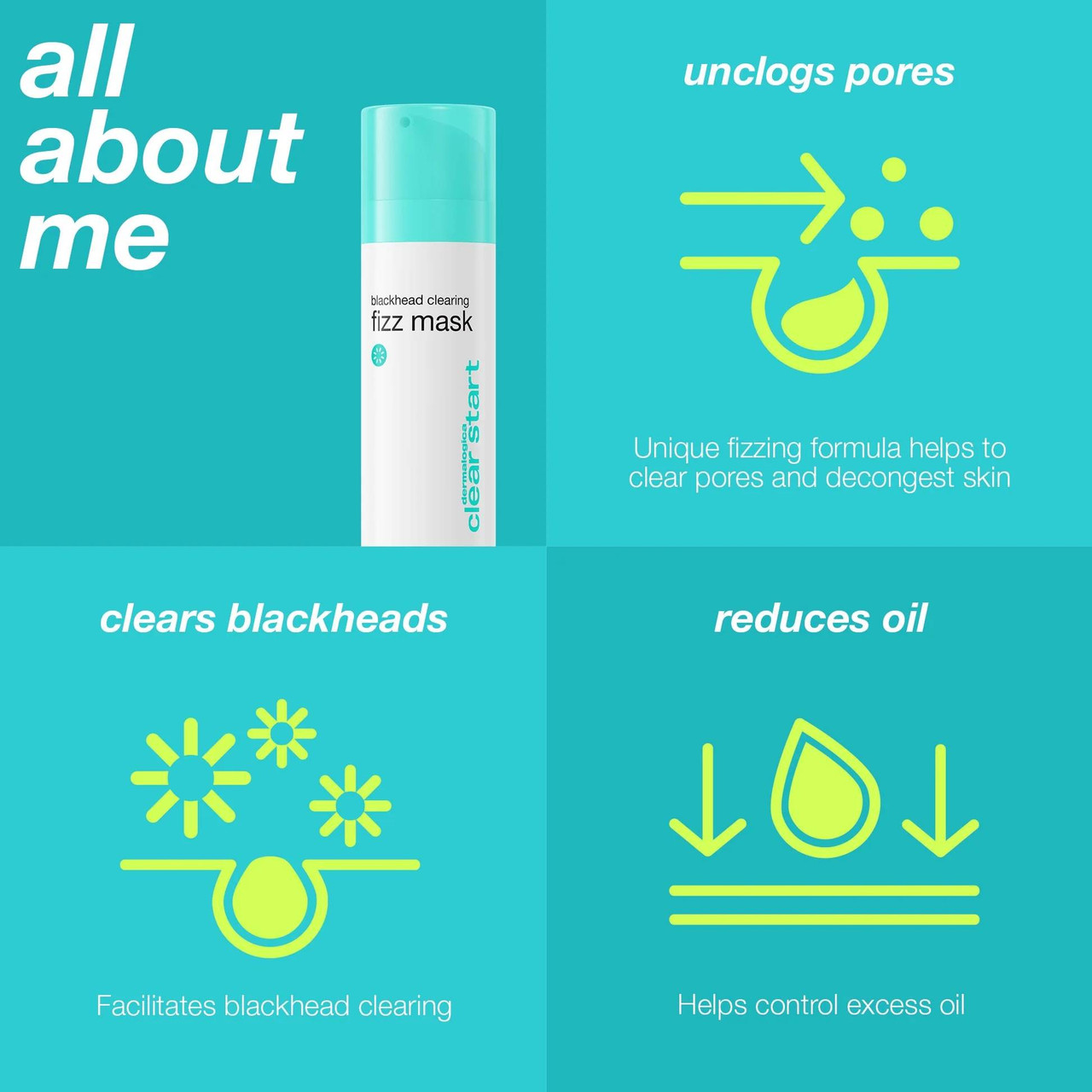 Dermalogica Clear Start Blackhead Clearing Fizz Mask