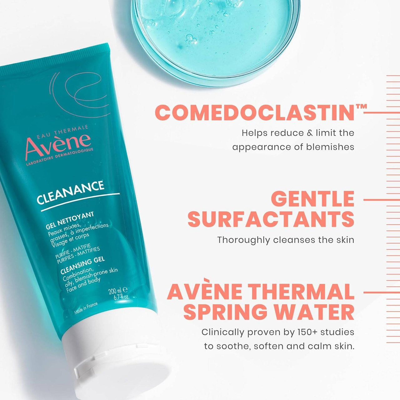 Avene Cleanance Cleansing Gel For Face And Body