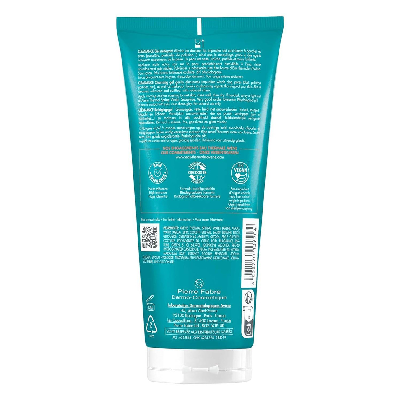 Avene Cleanance Cleansing Gel For Face And Body