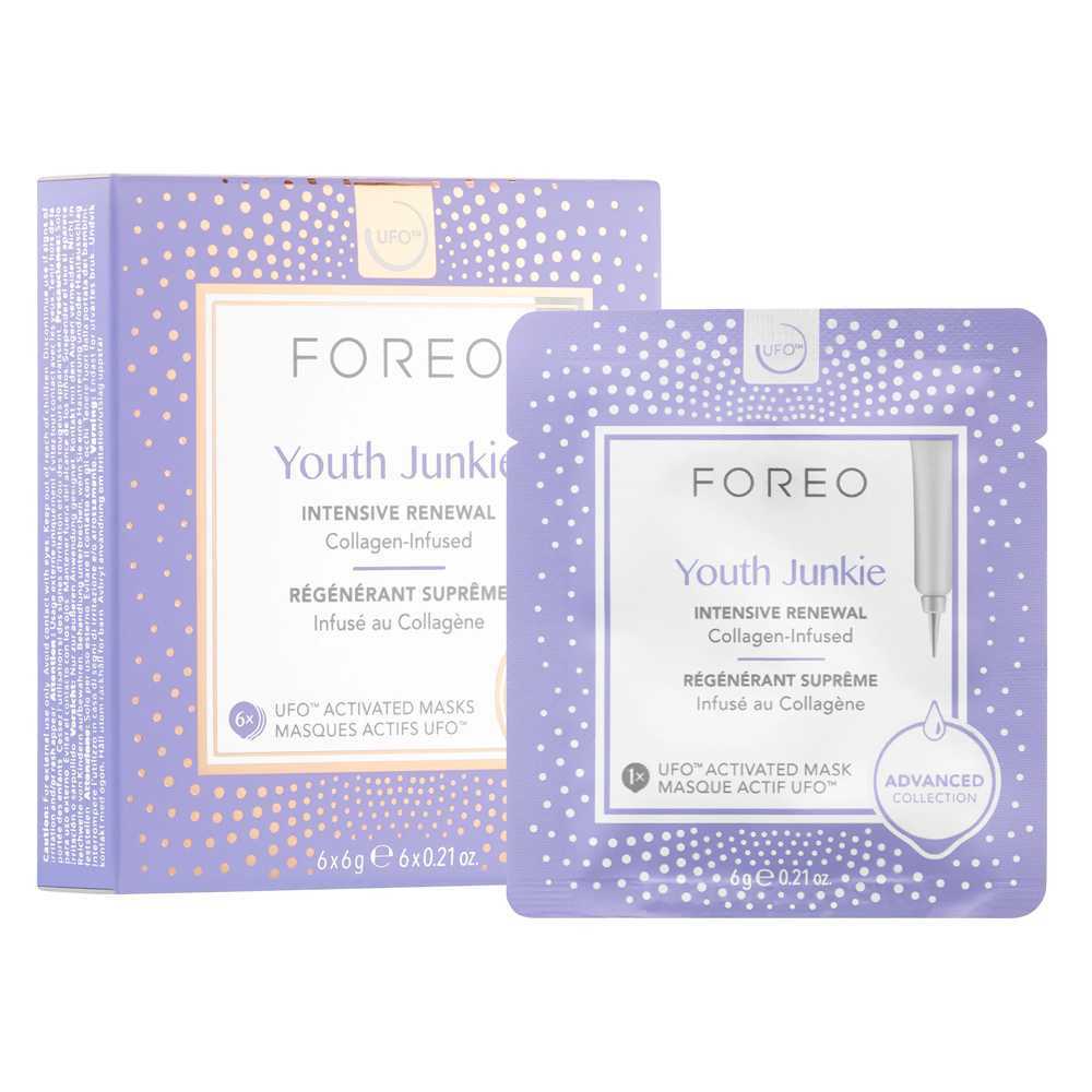 Foreo UFO Activated Masks - Youth Junkie (6-Pk) F3968 BeautifiedYou.com