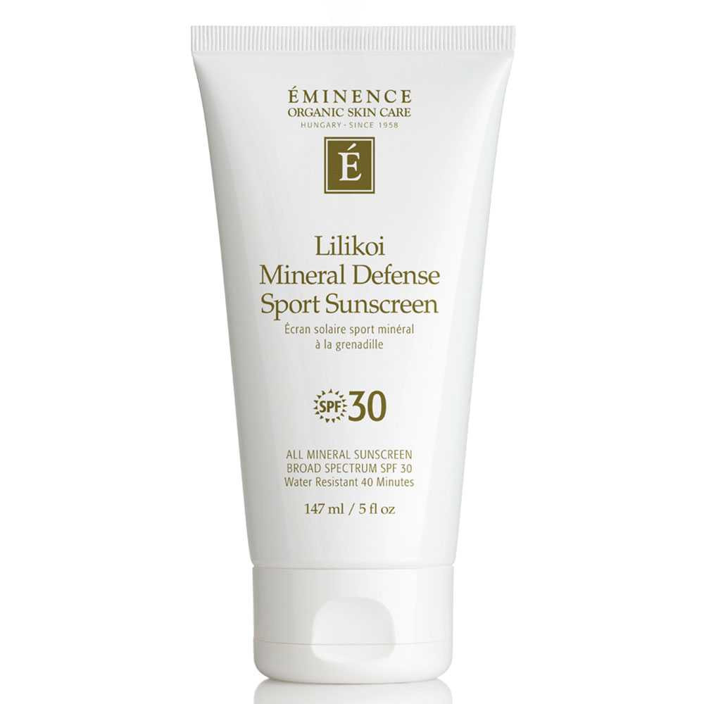 Eminence Lilikoi Mineral Defense Sport Sunscreen SPF 30, 5 fl oz (147 mL) tube