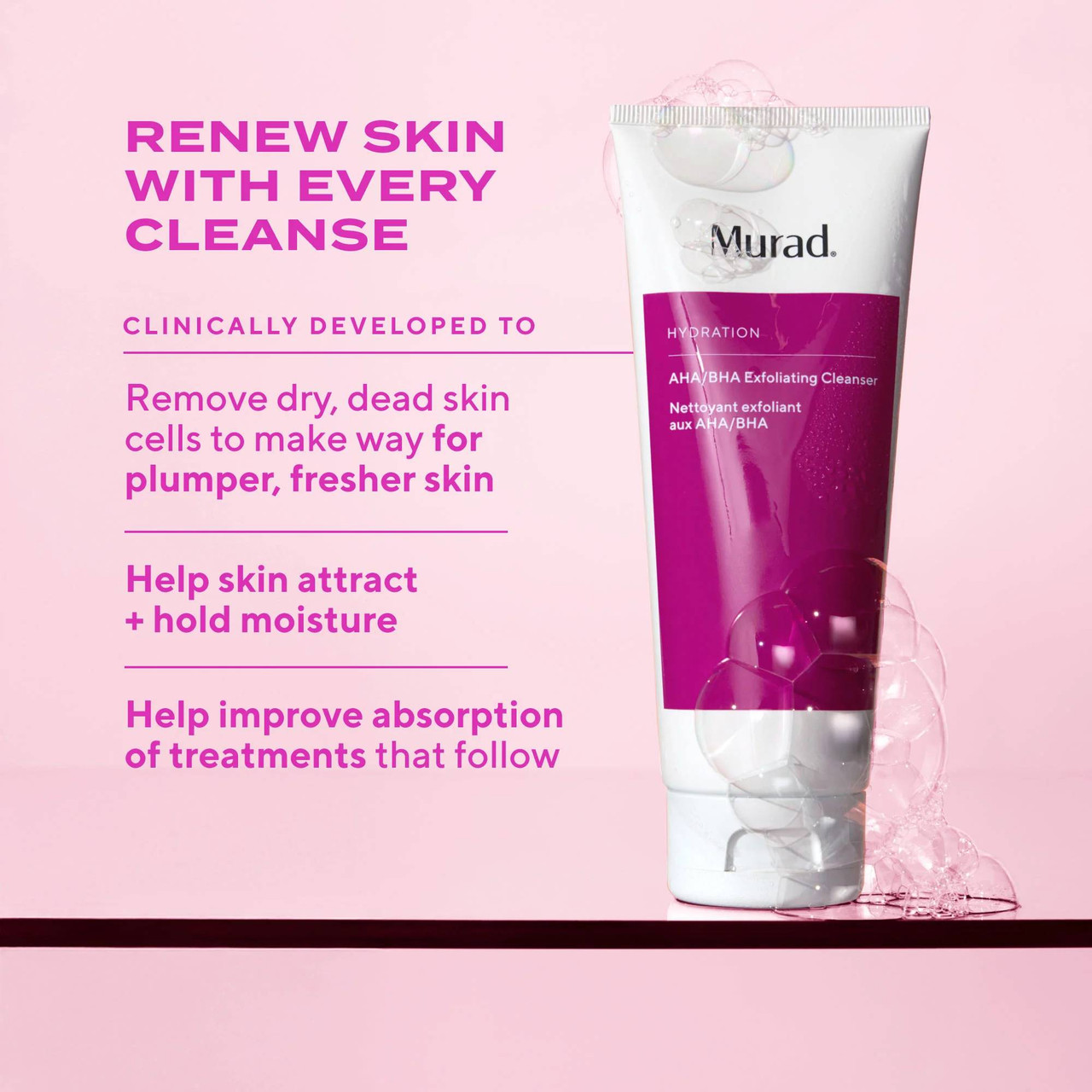 Murad Hydration AHA/BHA Exfoliating Cleanser