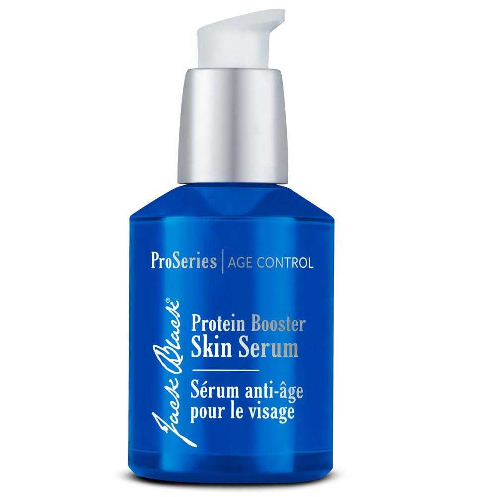 Jack Black Protein Booster Skin Serum blue pump bottle