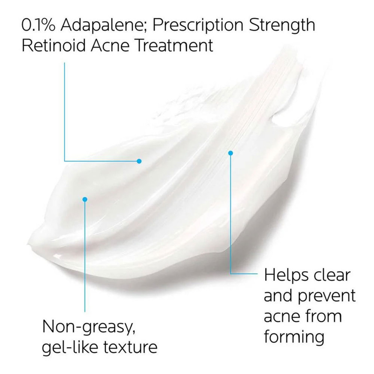 La Roche Posay Effaclar Adapalene Gel 0.1% Acne Treatment BeautifiedYou.com