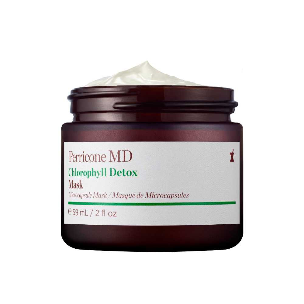 Open jar showing the mask