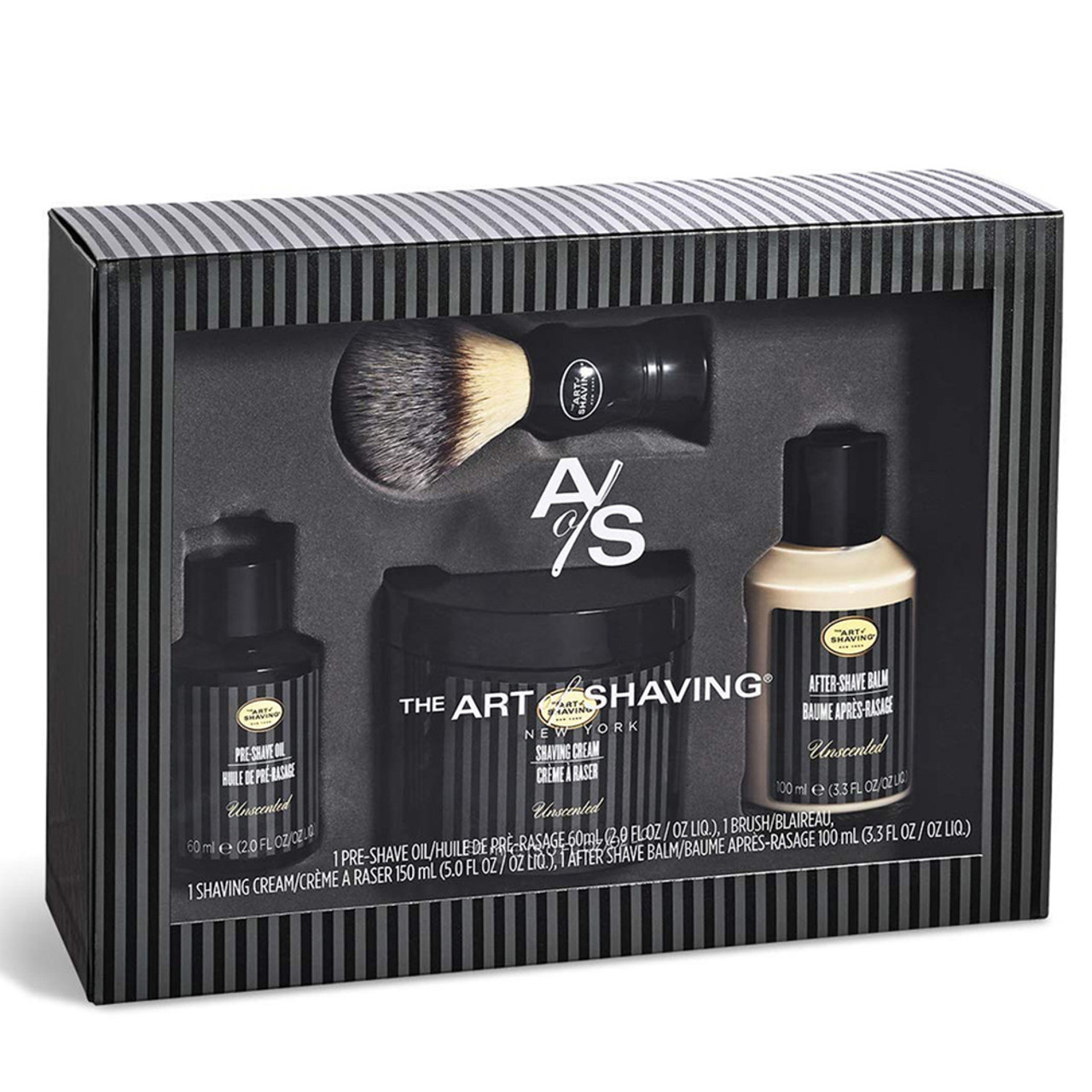 Captain Fawcett Limited Shaving Brush, Razor & Shaving Soap Gift Set