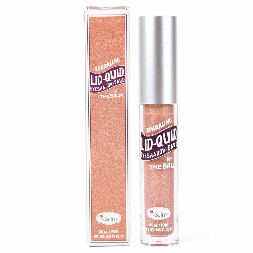 Lid-Quid sparkling liquid eyeshadow in a rosy copper shimmer shade with its box