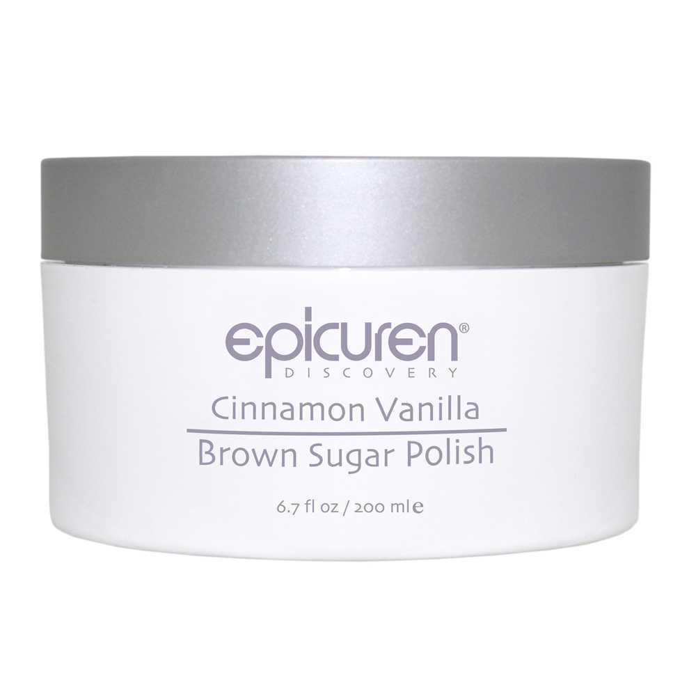 epicuren Discovery Cinnamon Vanilla Brown Sugar Polish jar