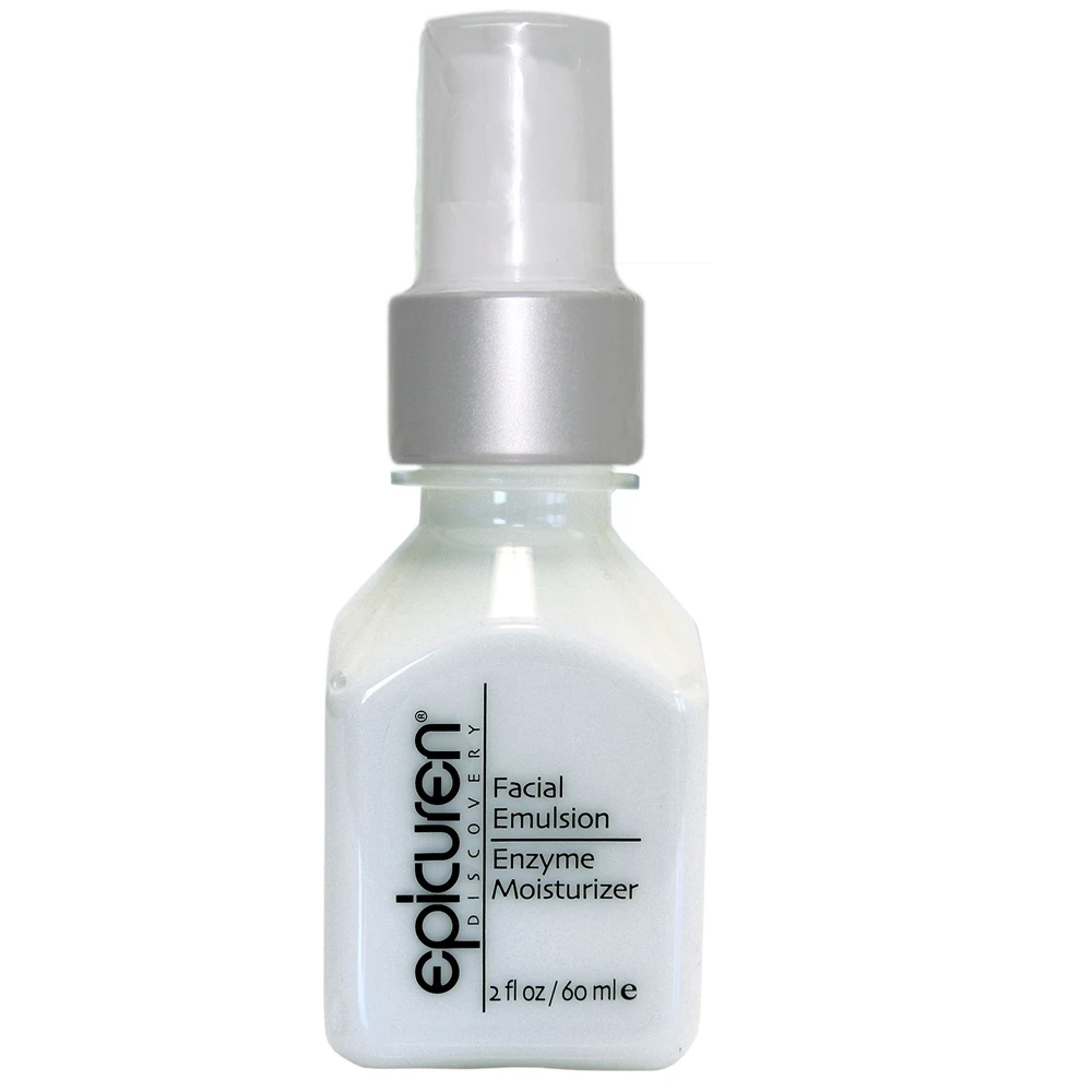 epicuren Discovery Facial Emulsion Enzyme Moisturizer 2 fl oz pump bottle
