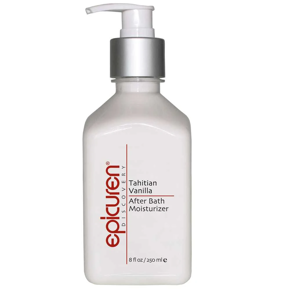 epicuren Discovery Tahitian Vanilla After Bath Moisturizer 8 oz pump bottle