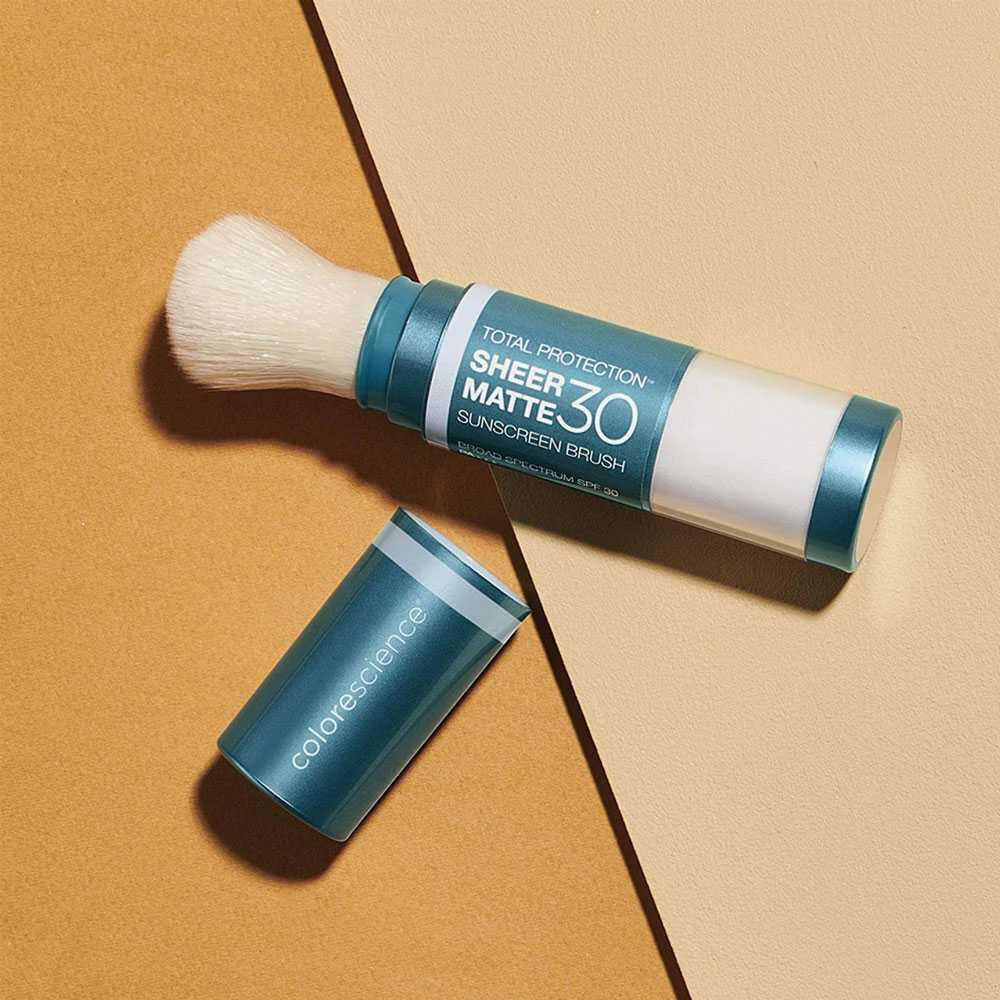 Colorescience Sunforgettable Total Protection Sheer Matte Sunscreen Brush SPF 30 CS27151 BeautifiedYou.com