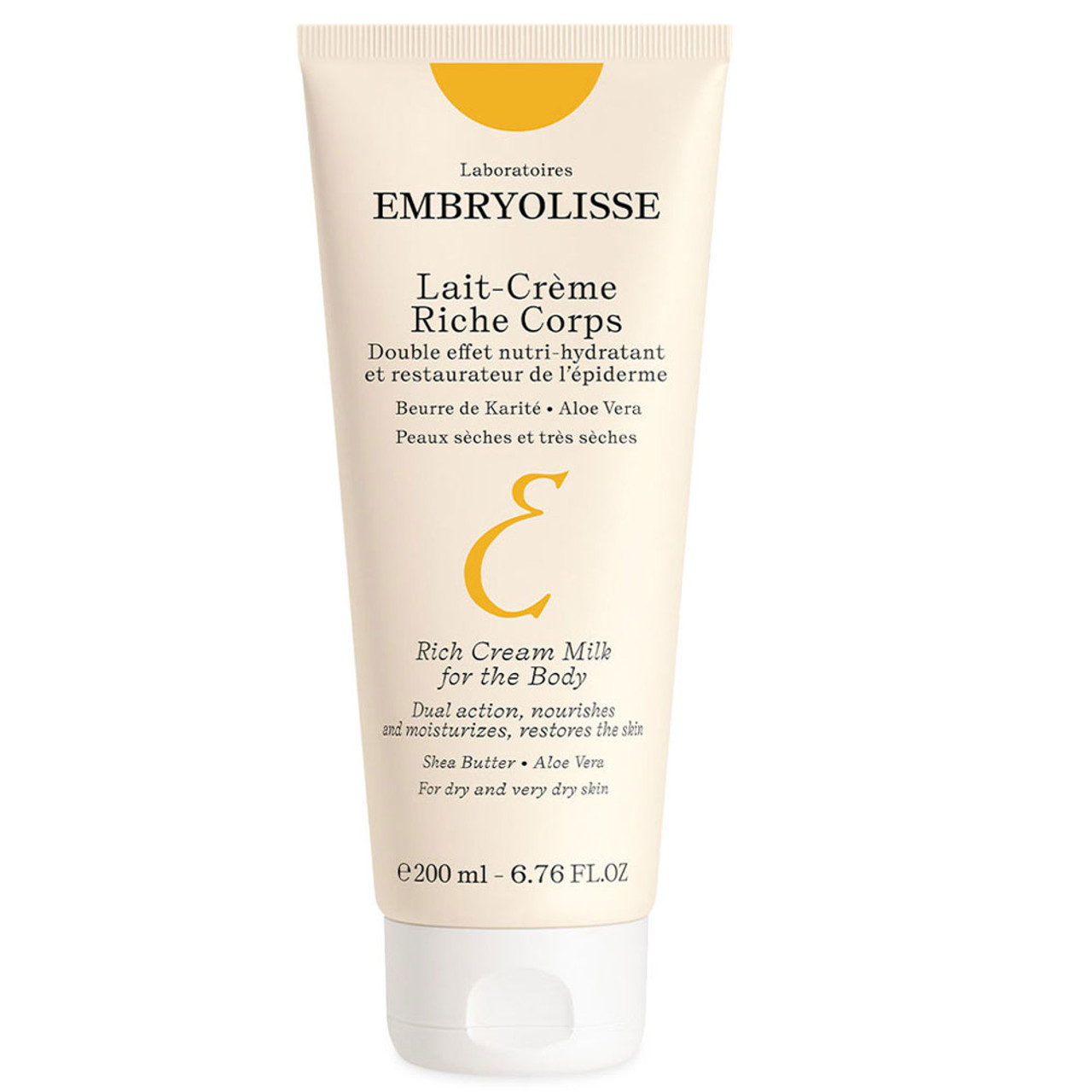 Embryolisse Rich Body Cream Milk BeautifiedYou.com