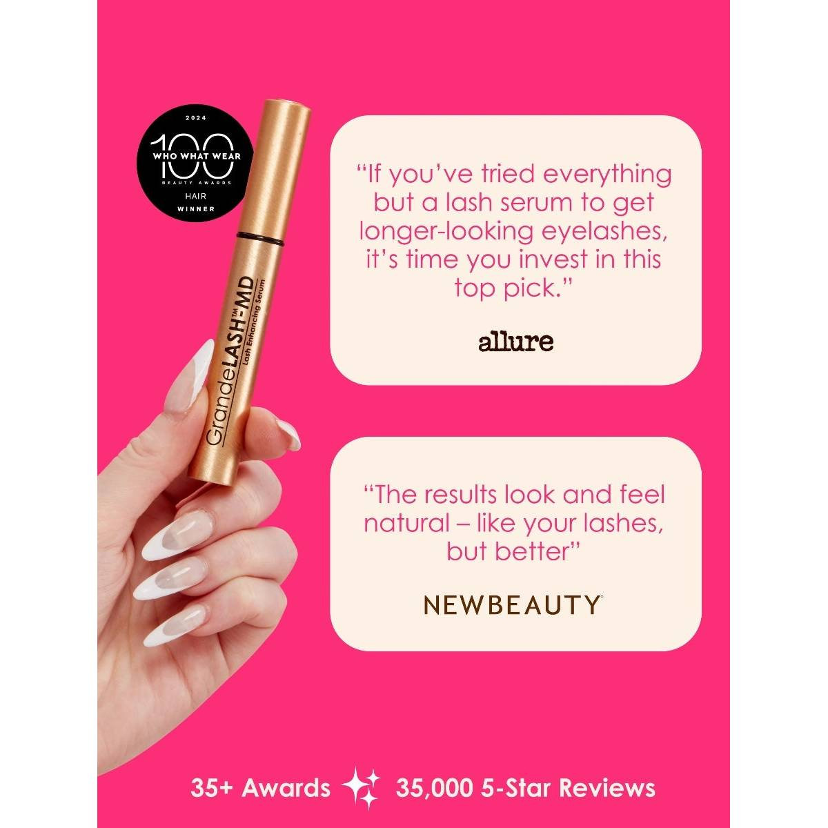 Grande Cosmetics GrandeLASH Lash Enhancing Serum (3-Month Supply)