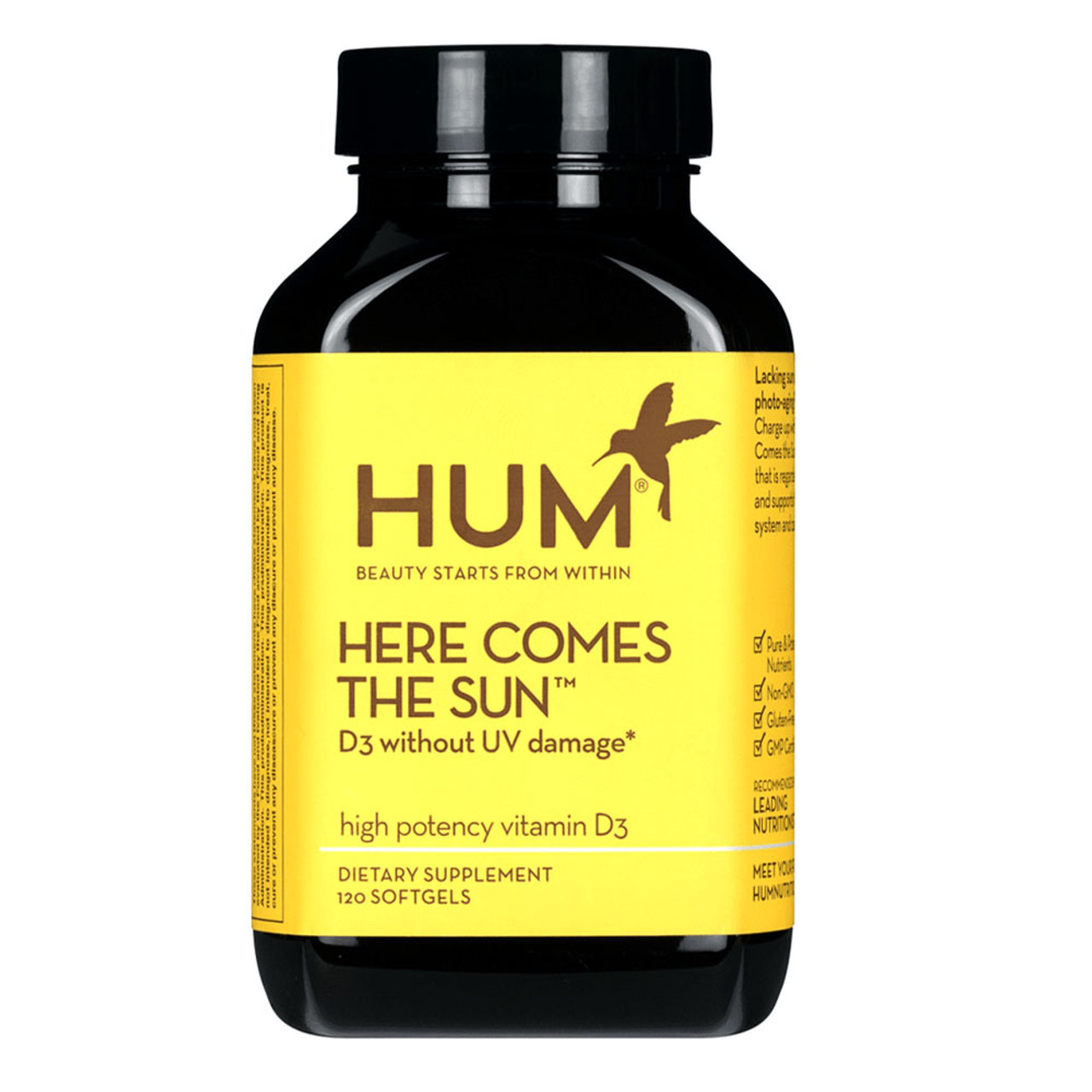 HUM Nutrition Here Comes The Sun - Vitamin D Supplement (30-Ct)