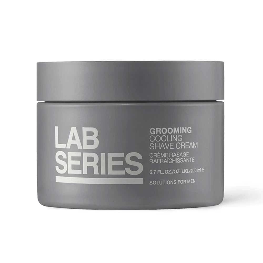 Lab Series Grooming Cooling Shave Cream gray jar