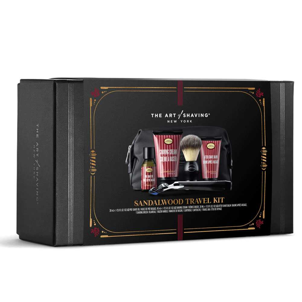 The Art of Shaving Morris Park 6-Piece Travel Kit TAOS-MPTK BeautifiedYou.com