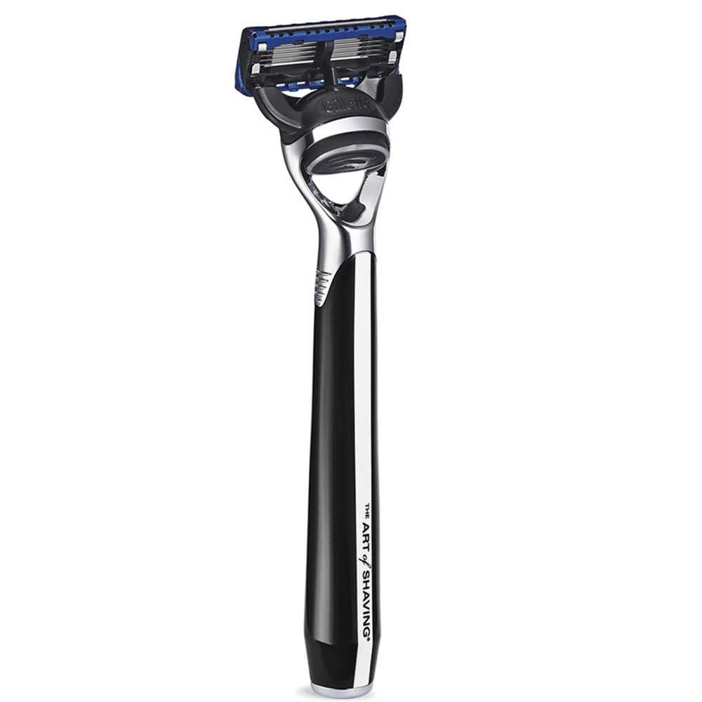 The Art of Shaving Morris Park Collection 5 blade razor with black handle