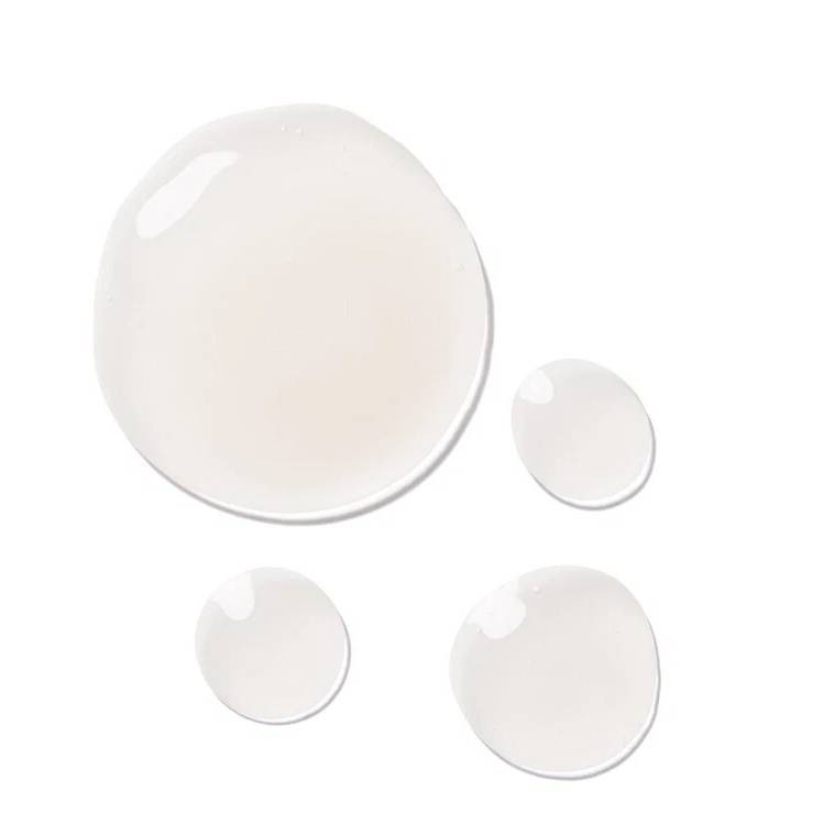 Clear serum drops swatch