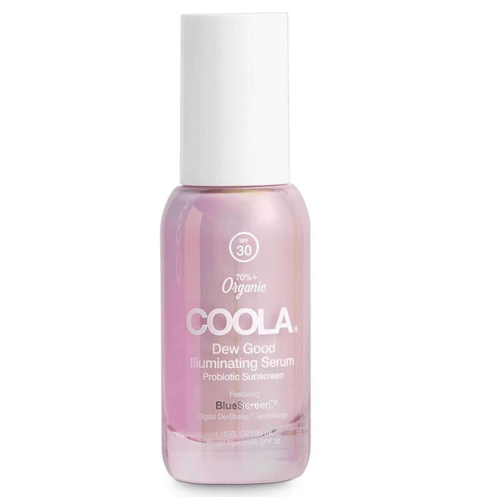 Coola Dew Good Illuminating Serum Probiotic Sunscreen SPF 30 bottle