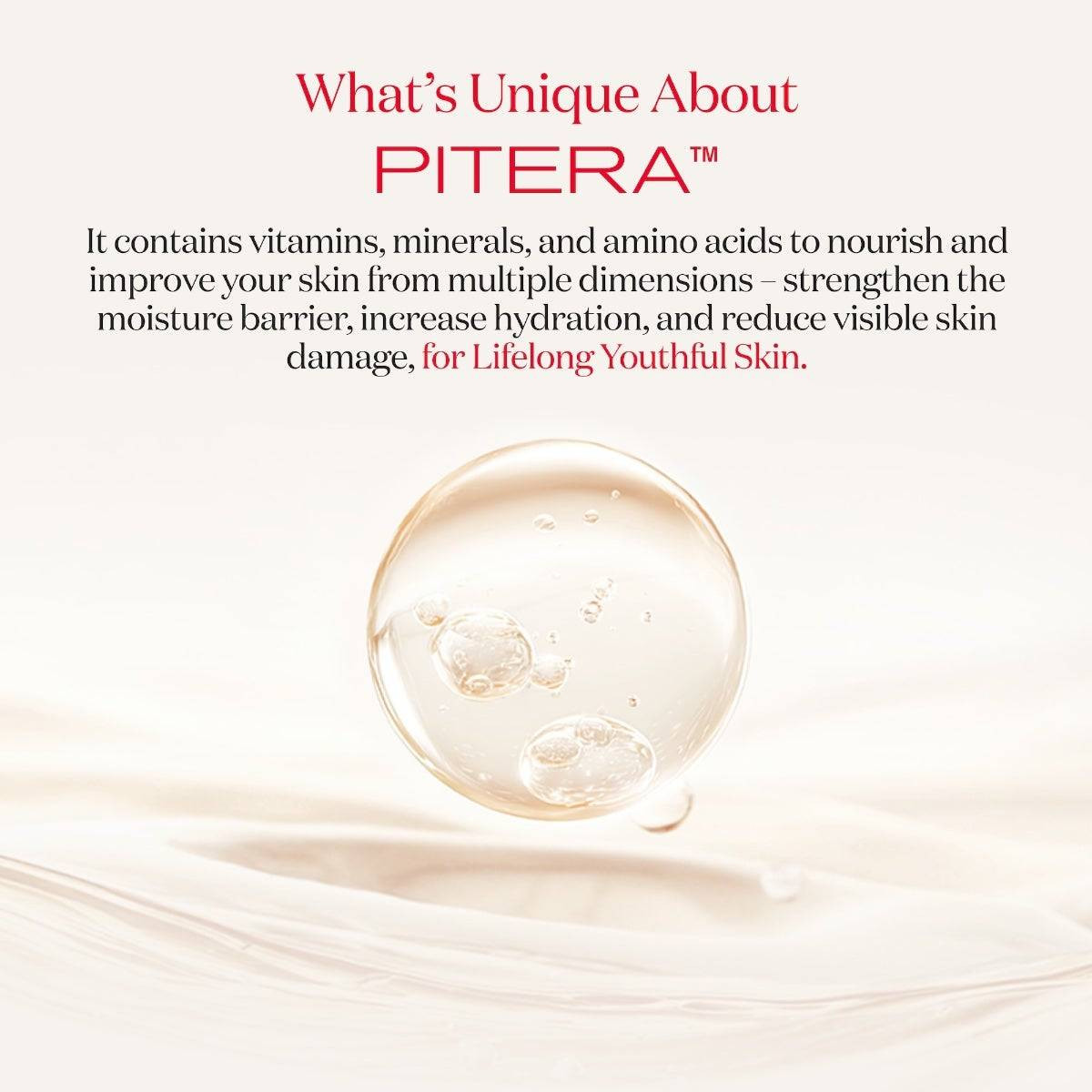 PITERA essence drop, what's unique about PITERA graphic