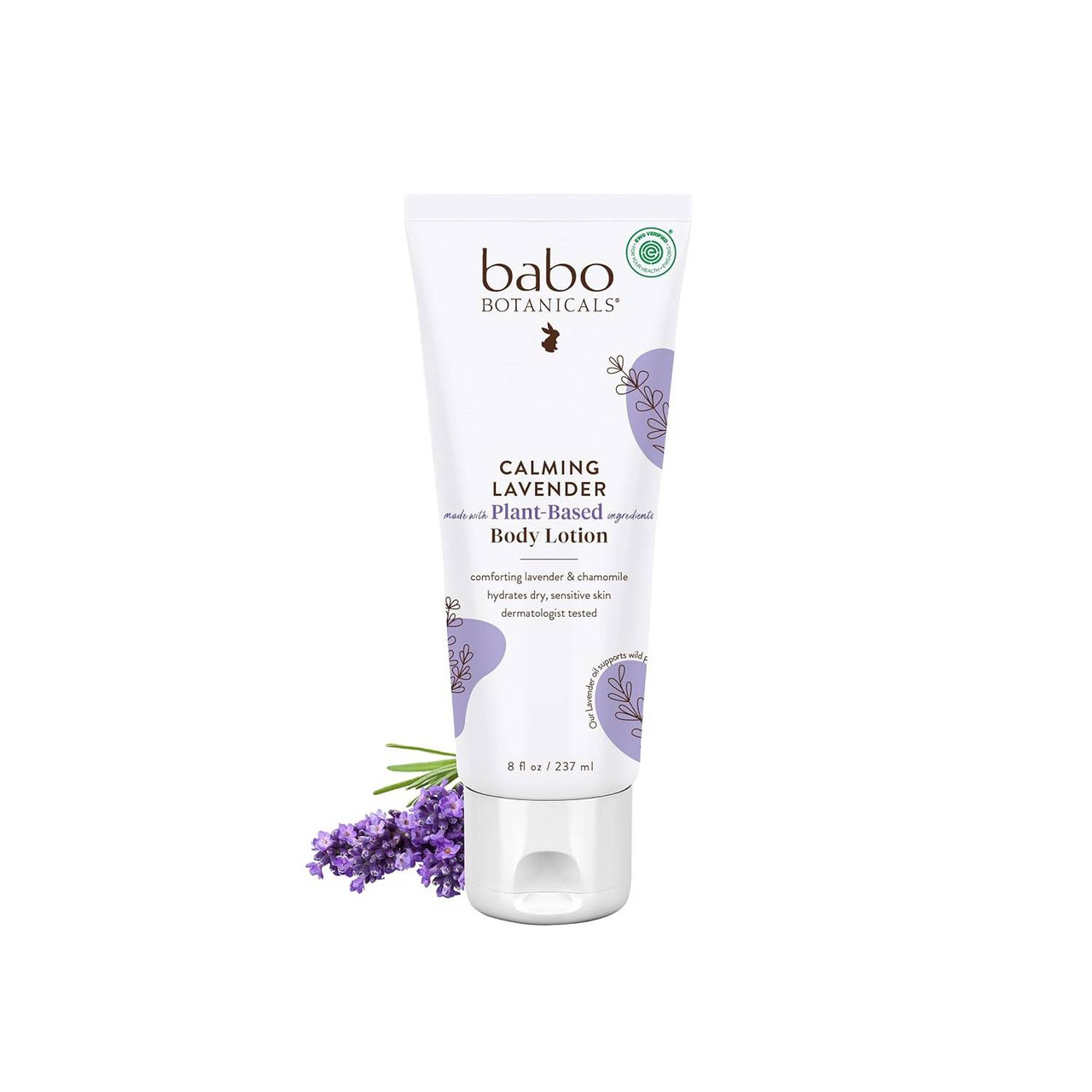 Babo Botanicals Calming Baby Lotion - Lavender & Meadowsweet