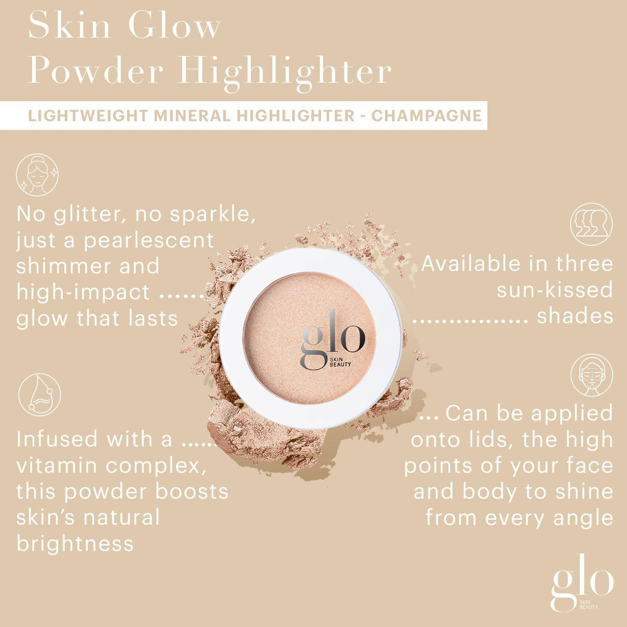 glo Skin Beauty Skin Glow Powder Highlighter