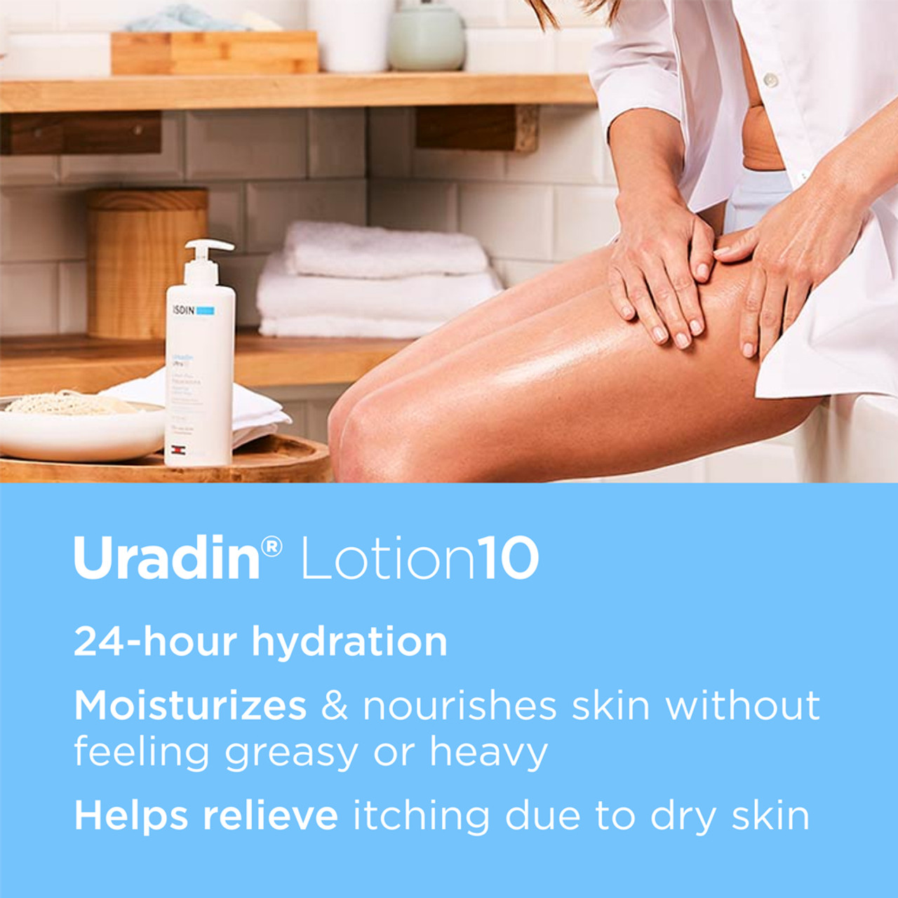 ISDIN Uradin Lotion10 Intense Hydration Body Lotion BeautifiedYou.com