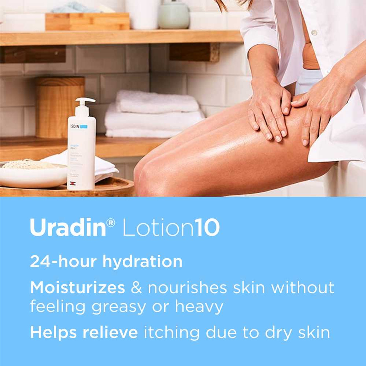 ISDIN Uradin Lotion10 Intense Hydration Body Lotion ISDN89136 BeautifiedYou.com