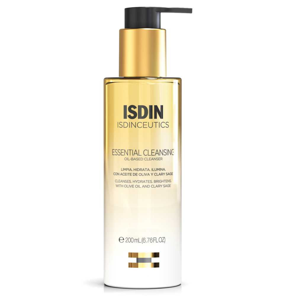 ISDIN ISDINCEUTICS Essential Cleansing Oil 200 ml pump bottle