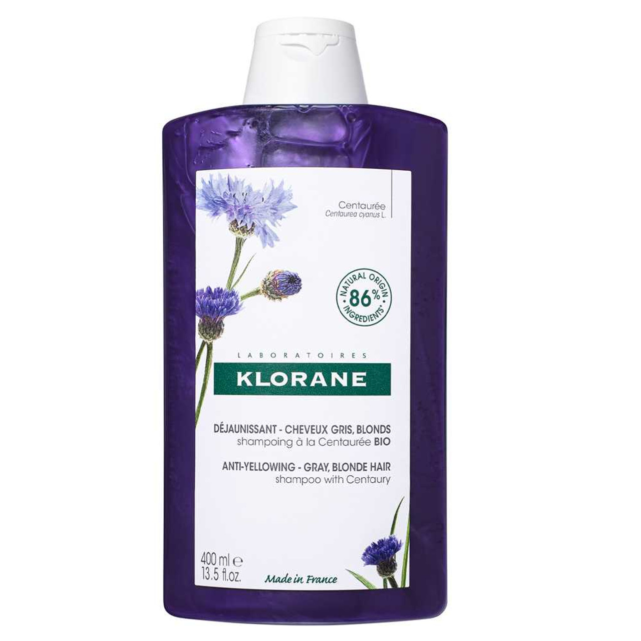 Klorane Anti-Yellowing Shampoo with Centaury KLR45250 BeautifiedYou.com