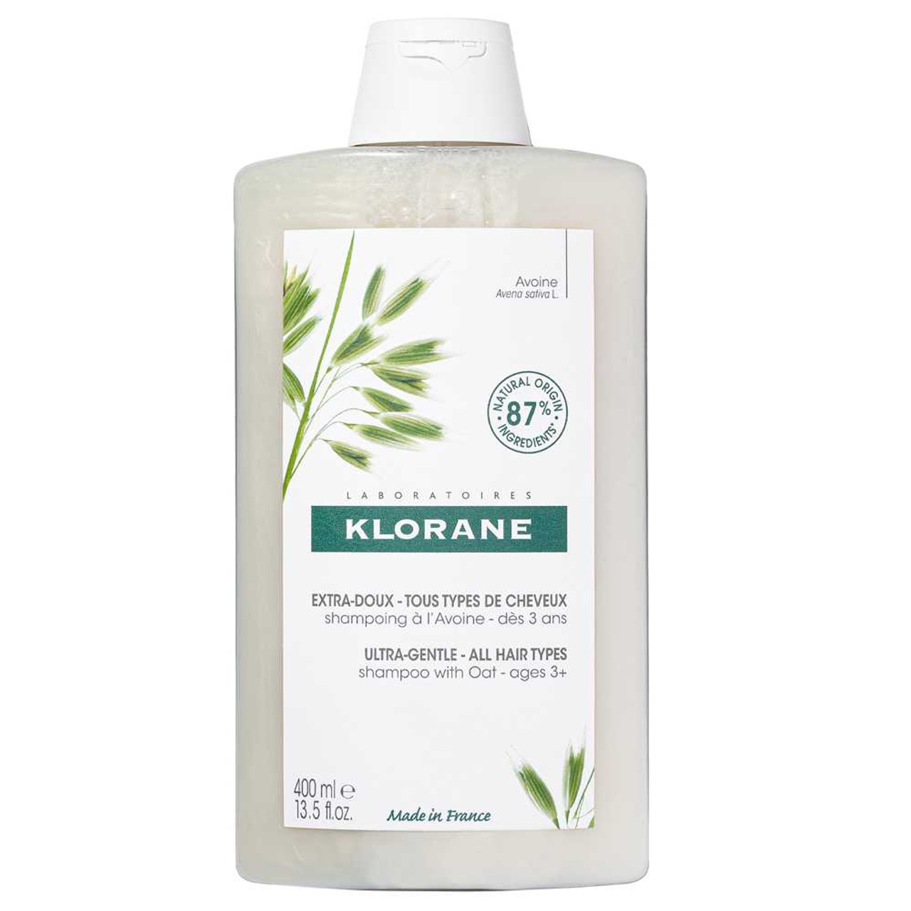 Klorane Ultra-Gentle Shampoo with Oat Milk KLR45373 BeautifiedYou.com