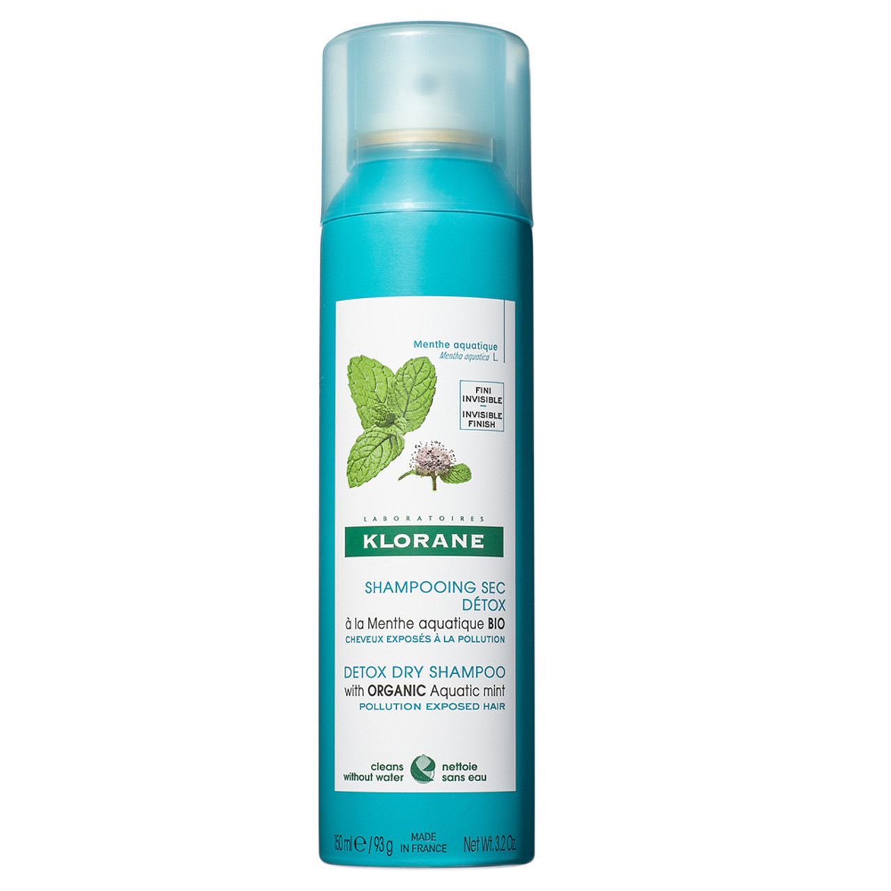 Klorane Detox Dry Shampoo with Aquatic Mint BeautifiedYou.com