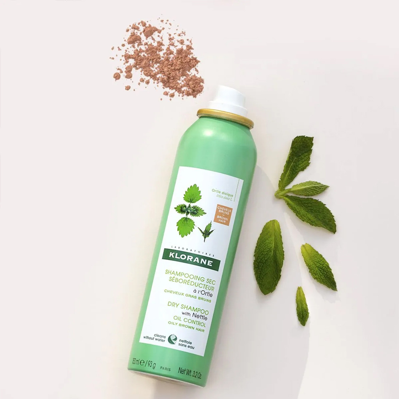 Klorane Oil-Control Dry Shampoo with Nettle - Dark Hair BeautifiedYou.com