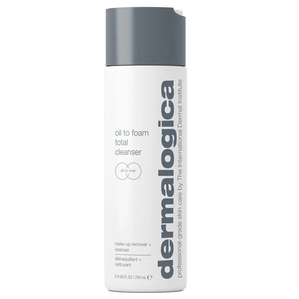 Dermalogica Oil To Foam Total Cleanser white bottle