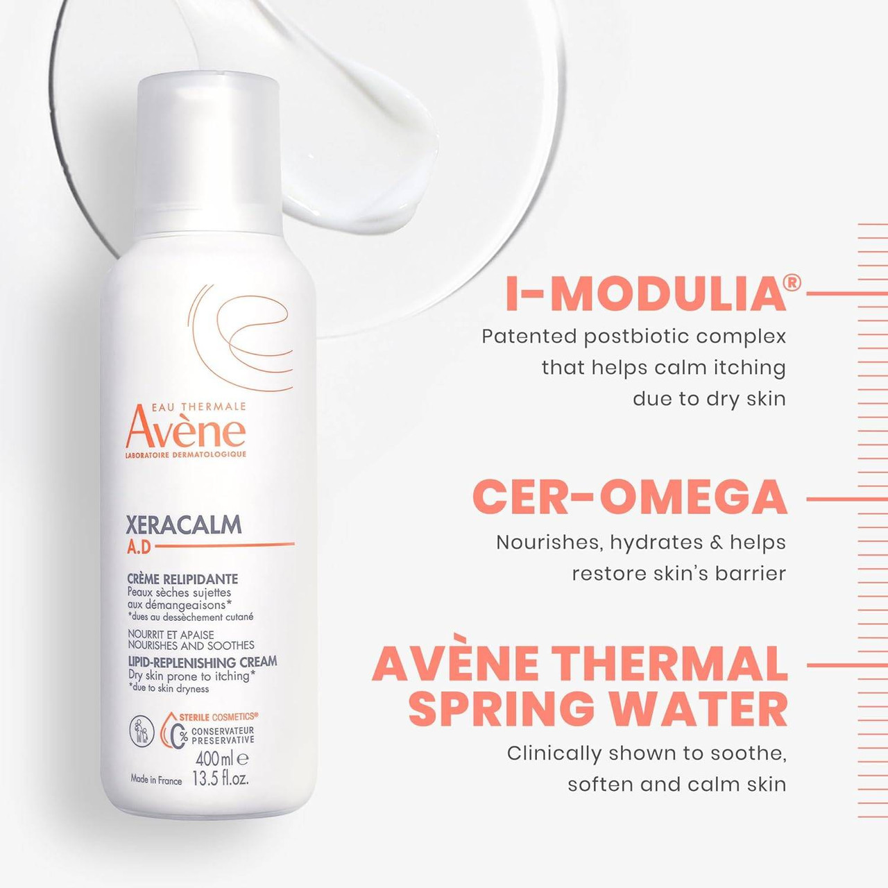 Avene XeraCalm A.D Lipid-Replenishing Cream