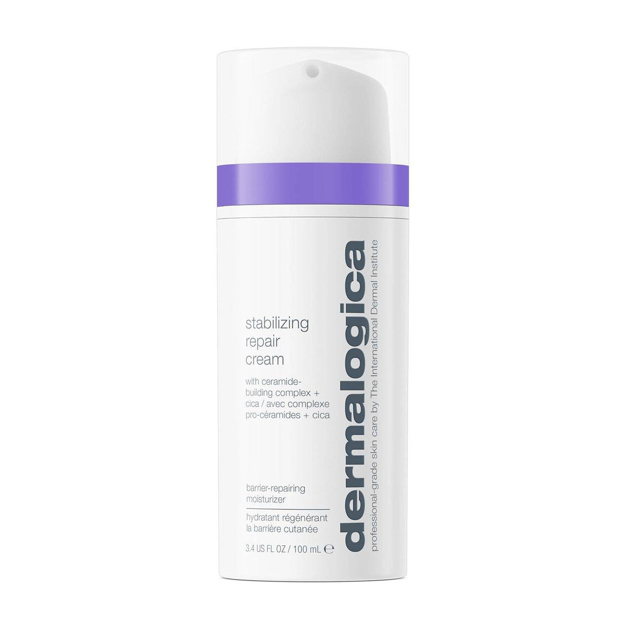 Dermalogica Stabilizing Repair Cream pump bottle front view