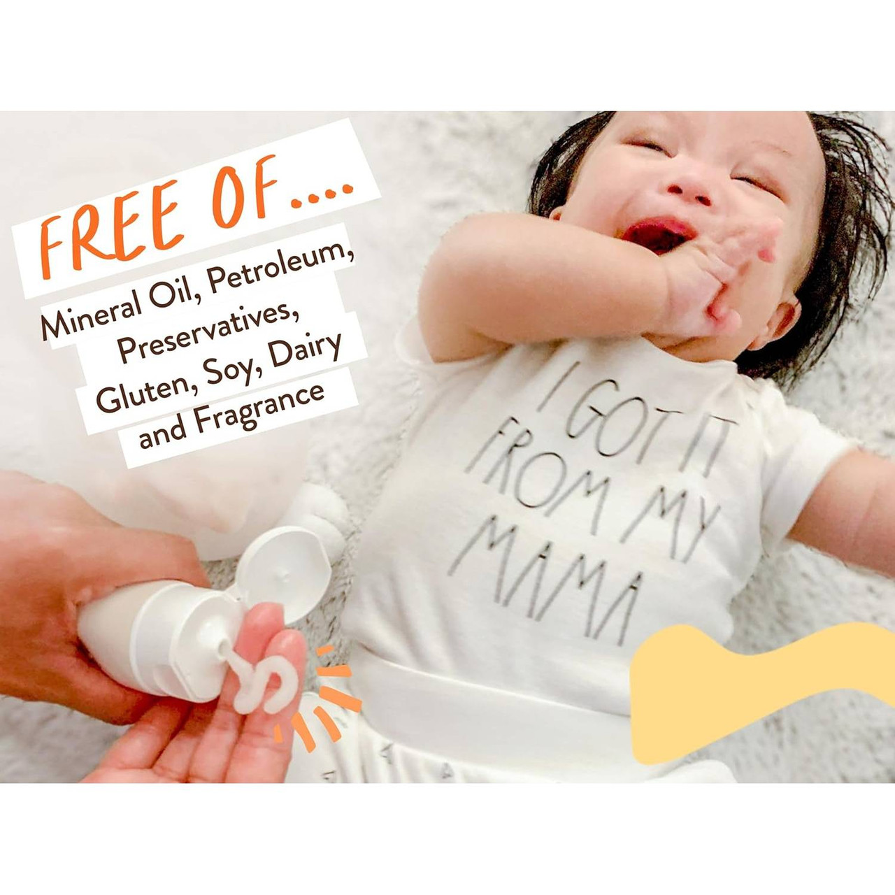 Babo Botanicals Sensitive Baby Fragrance Free Organic Soothing Miracle Balm