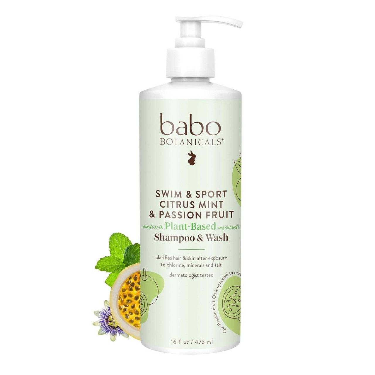 Babo Botanicals Swim & Sport Citrus Mint Shampoo & Wash