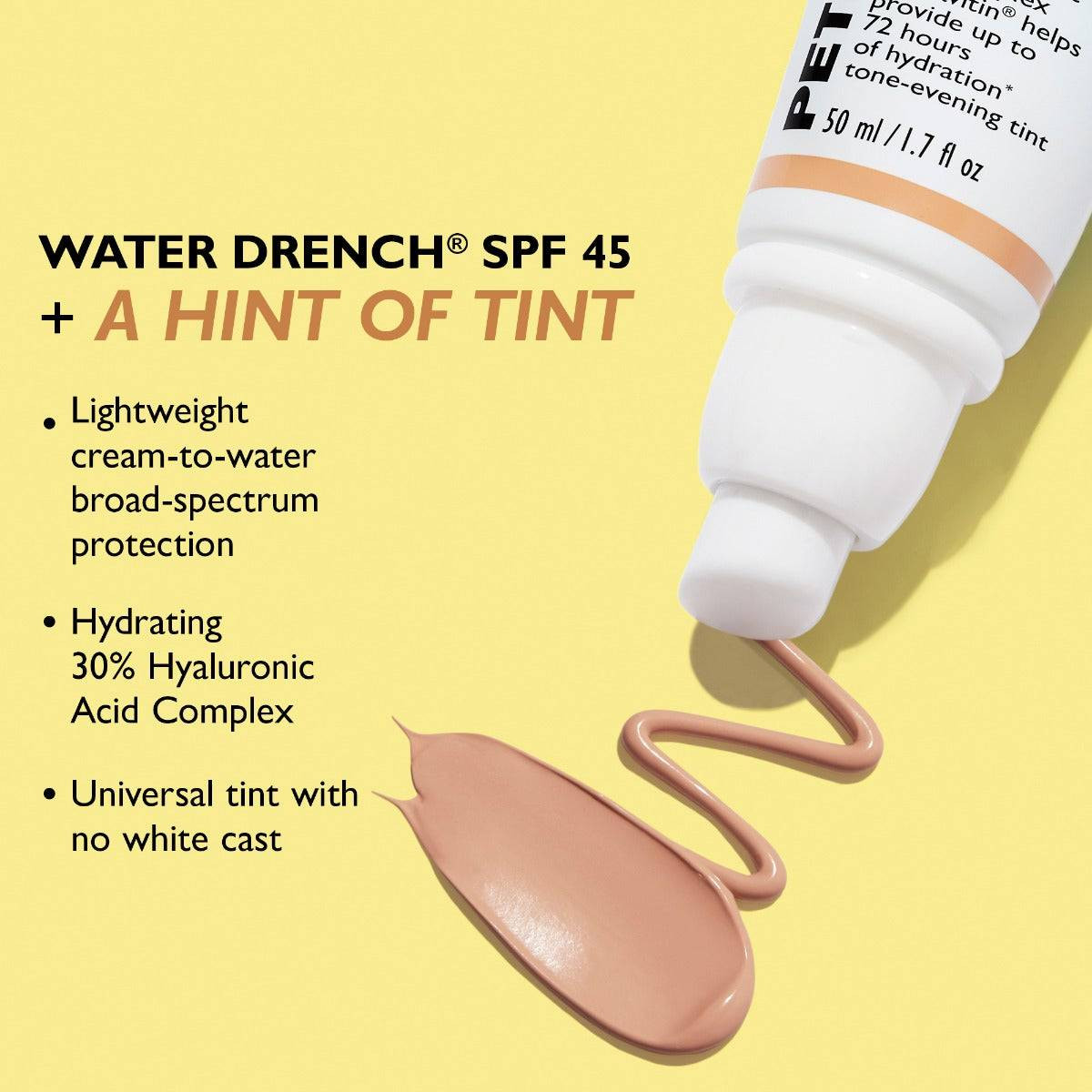 Peter Thomas Roth Water Drench Broad Spectrum SPF 45 Hyaluronic Sheer Tint Moisturizer
