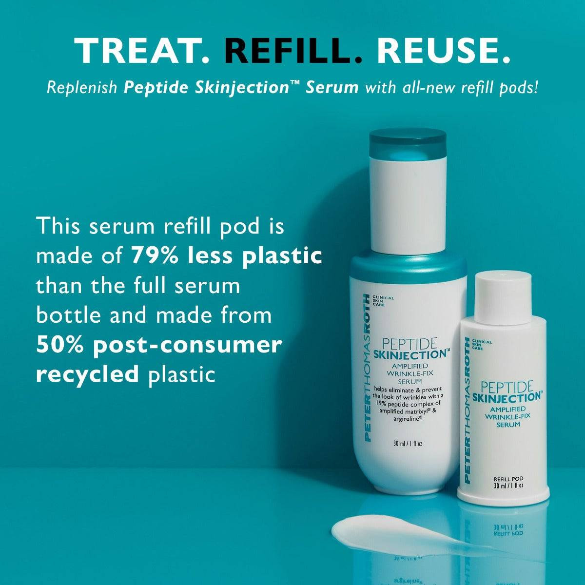 Peter Thomas Roth Refill Pod Peptide Skinjection Amplified Wrinkle Fix Serum